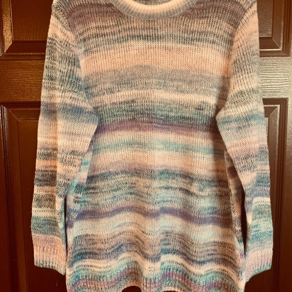 GAP Women's Pastel Striped Sweater